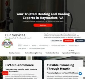 Max Mechanical HVAC Responsive Website Design
